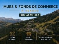 LOCAL COMMERCIAL A VENDRE - LES ARCS - 152.3 m2 - 424 000 €